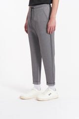 Pantaloni casual in piquet