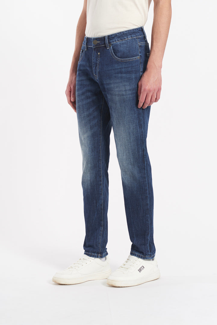 Jeans Simon Dark Blue brushed effect