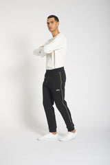 Pantalone tuta con dettagli sportivi