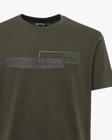 T-shirt con stampa effetto "Mesh"