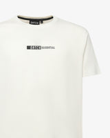 T-shirt girocollo con stampa centrale